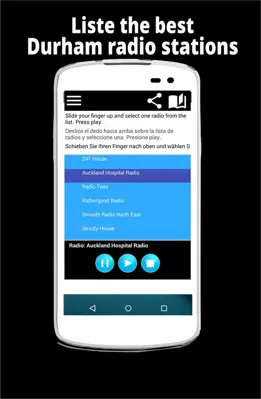 Durham radio stations android App screenshot 1